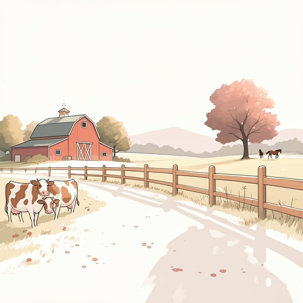 Farm illustration